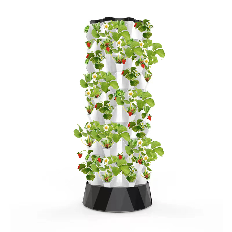 Indoor Garden Kit - نظام حديقة عمودية هيدروبونية جديد، برج