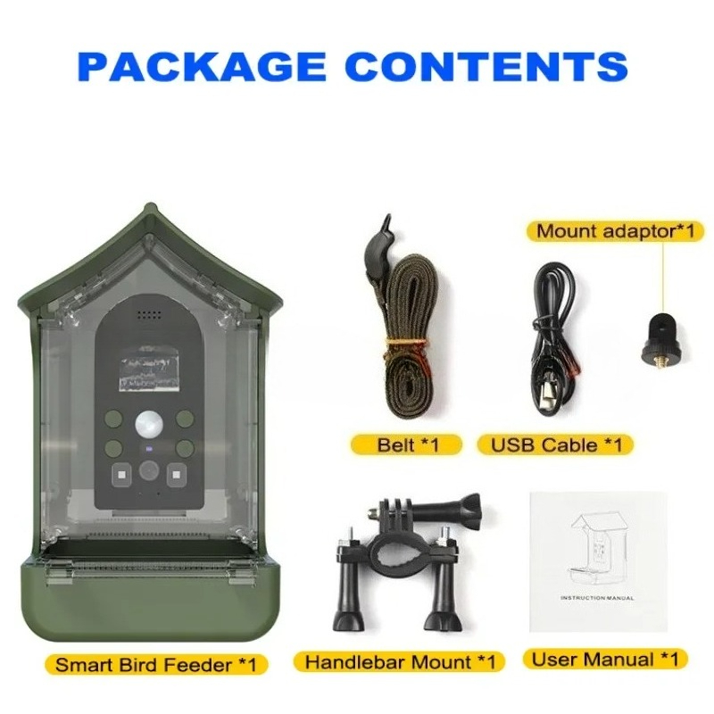 Garden Camera - كاميرا الحياة البرية للحديقة الخارجية المقاومة