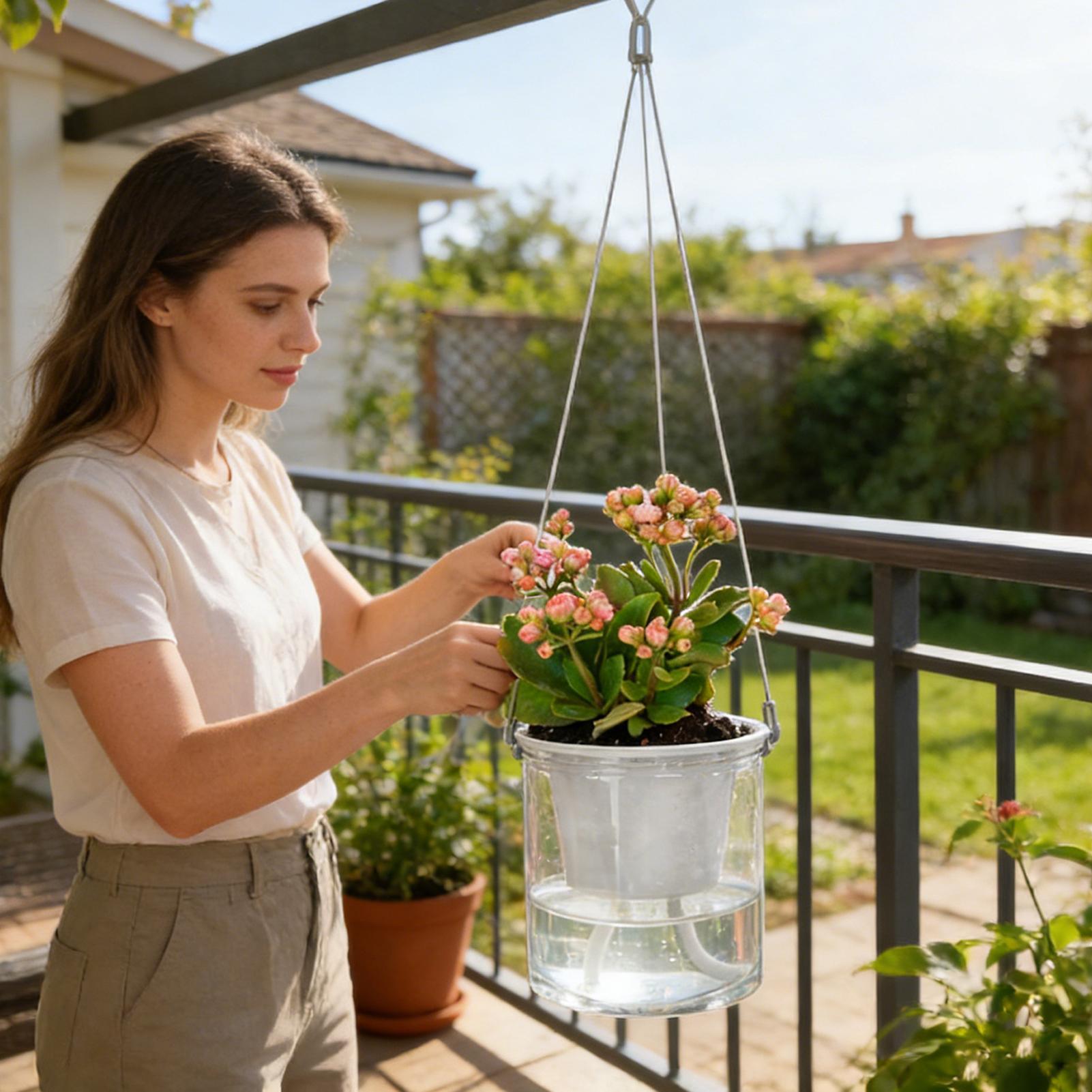 أعواد ري نباتية للري الذاتي، ن - مراجعة Self Watering Planter وسعره