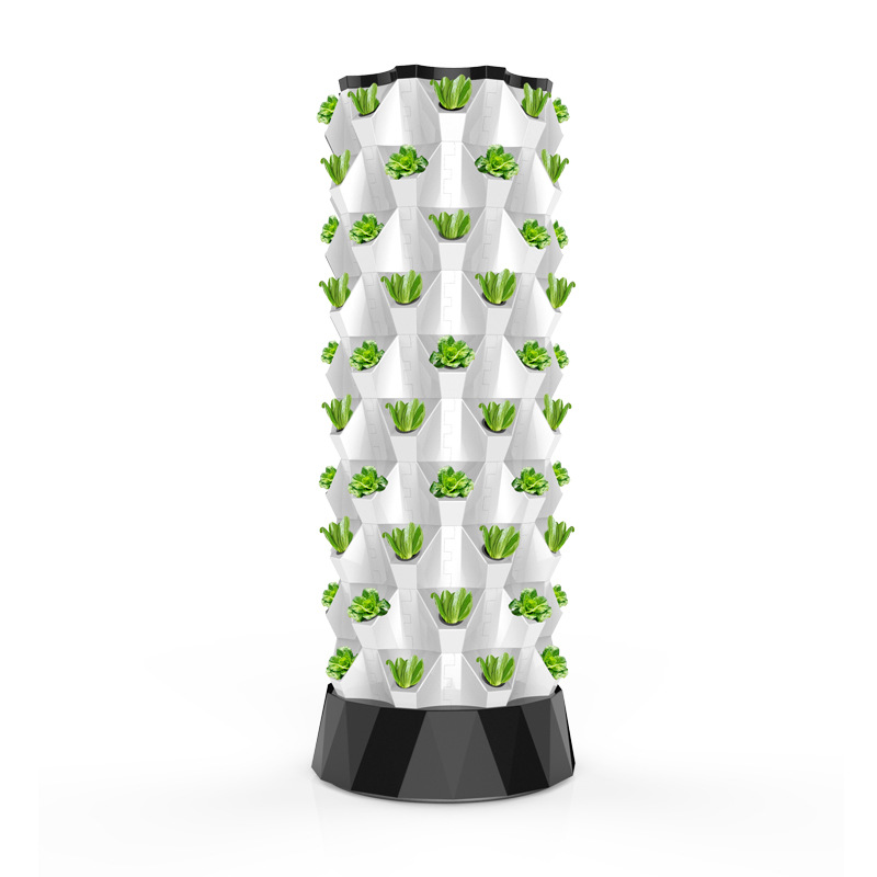 زراعة برج الحديقة مع نظام استز - مراجعة Hydroponic Tower وسعره
