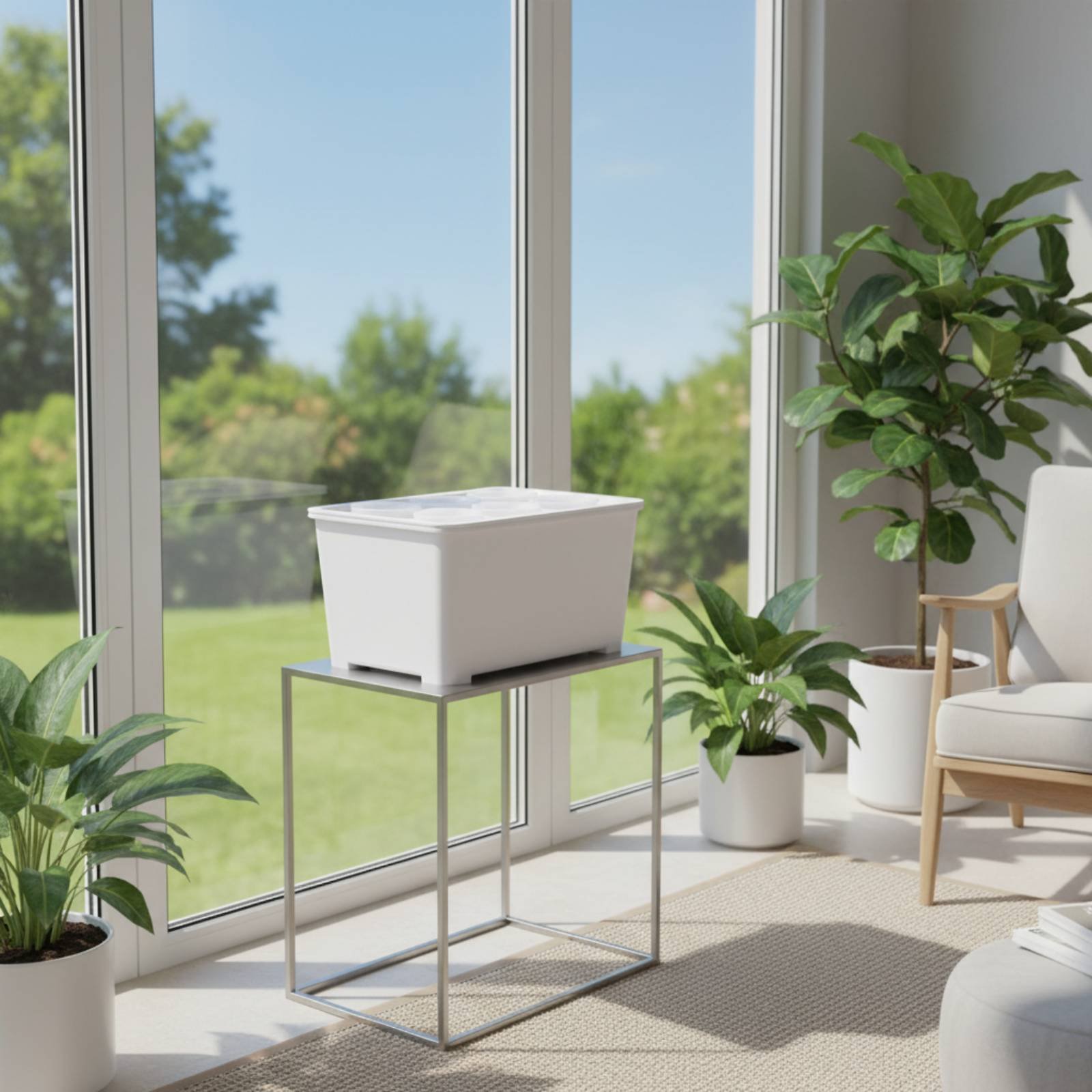 صندوق زراعة مائية صديق للضوء ا - مراجعة Indoor Garden Kit وسعره