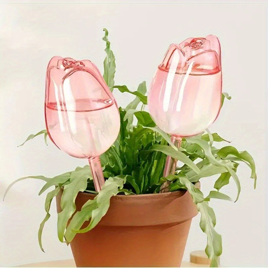 مروي ذاتي الشفافية على شكل زهر - مراجعة Self Watering Planter وسعره