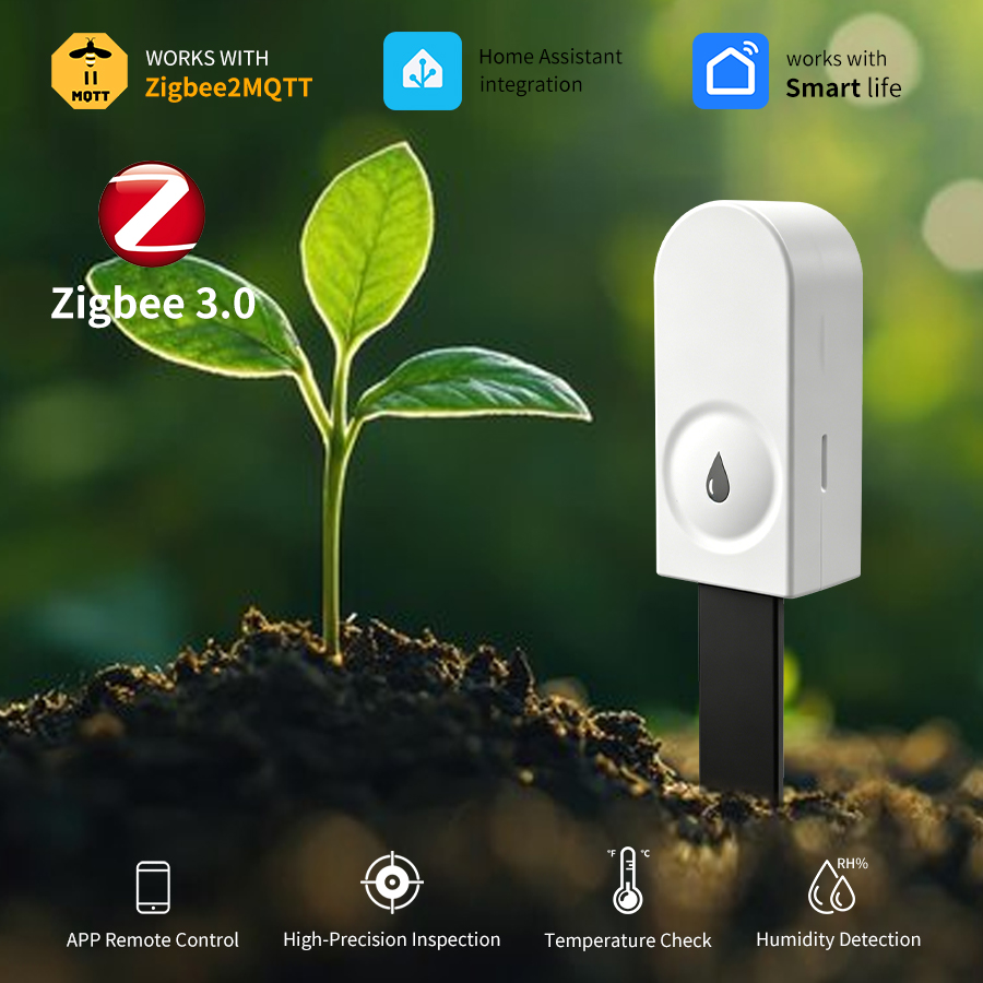 جهاز اختبار التربة الذكي Zigbe - مراجعة Plant Monitor وسعره