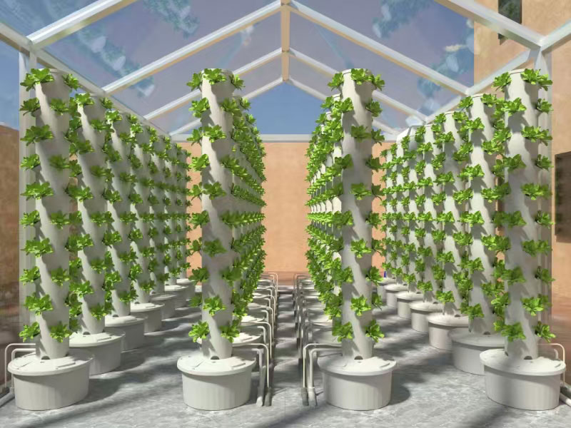 برج زراعة عمودي للاستخدام المن - مراجعة Hydroponic Tower وسعره