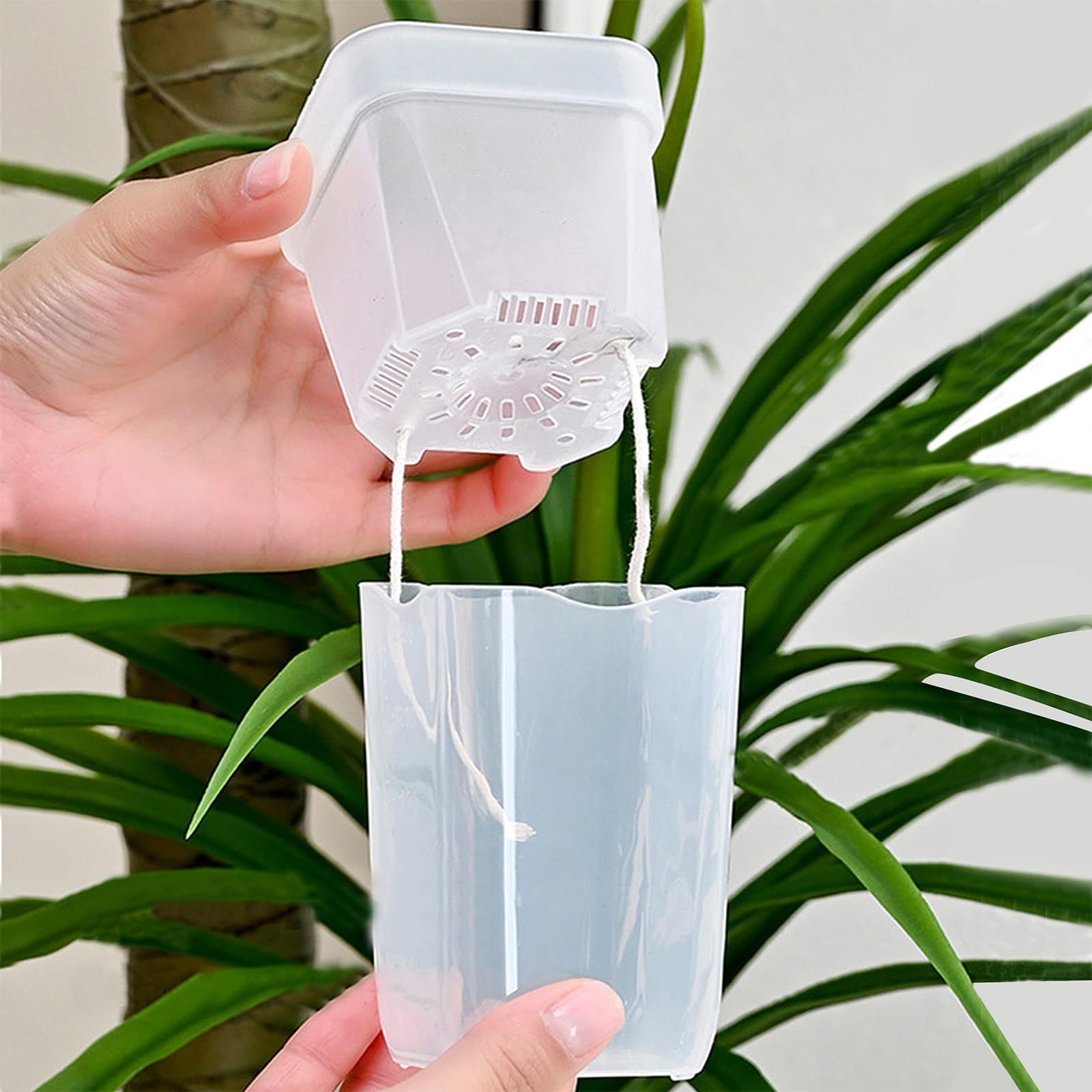 16/32 قطعة من الأصص ذاتية الري - مراجعة Self Watering Planter وسعره