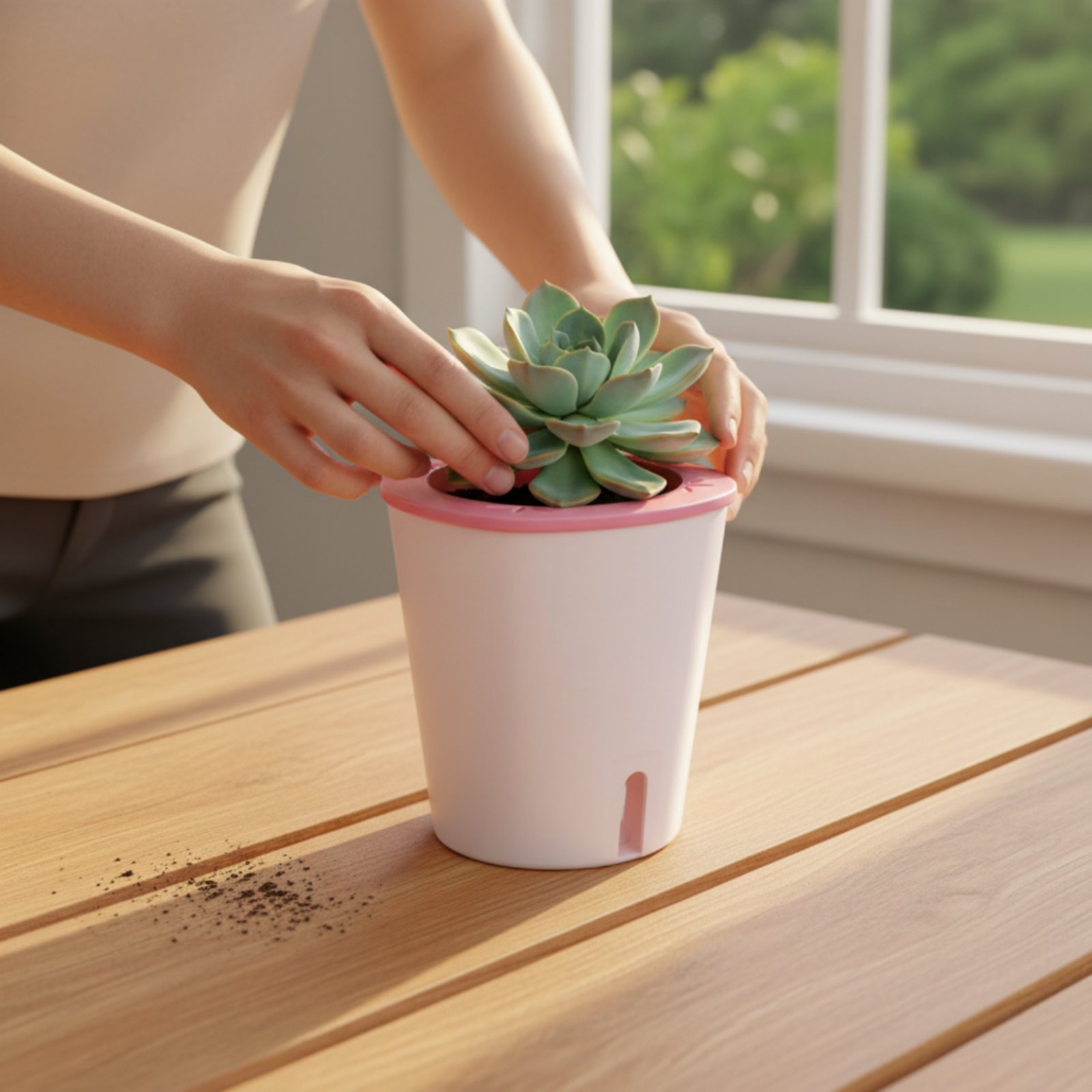 وعاء زراعة ذاتي الري كبير الحج - مراجعة Self Watering Planter وسعره